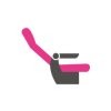 Reclining seats icon