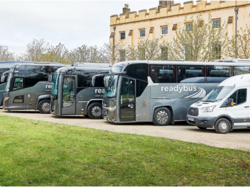 A range of Readygroup Coaches