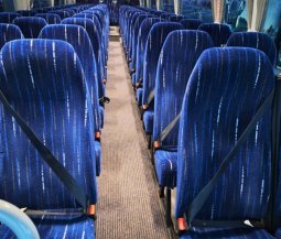 Arena Travel 70 Seater School Coach Interior